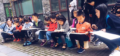 南苑校区·西蜀廊桥写生活动